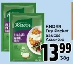 Elite Cash & Carry Knorr Dry Packet Sauces Assorted offer