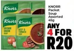 Elite Cash & Carry Knorr Packet Soup Assorted offer
