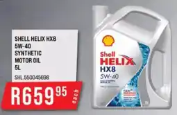 AutoZone Shell Helix HX8 5W-40 Synthetic Motor Oil offer
