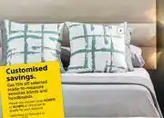 Builders Warehouse Geometric Blue Scatter Cushion 600mm x 600mm offer