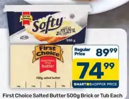 Pick n Pay Hypermarket First Choice Salted Butter offer