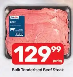 Pick n Pay Hypermarket Bulk Tenderised Beef Steak offer