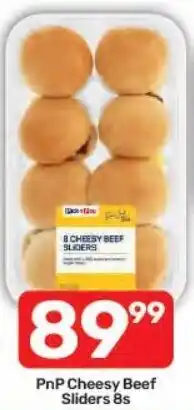 Pick n Pay Hypermarket PnP Cheesy Beef Sliders offer
