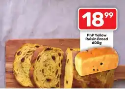 Pick n Pay Hypermarket PnP Yellow Raisin Bread offer