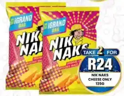 Take 'n Pay NIK NAKS CHEESE ONLY offer