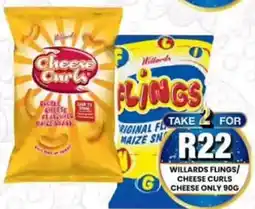 Take 'n Pay Willards Flings/ Cheese Curls offer