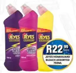 Take 'n Pay Jeyes Homeguard Bleach Assorted offer