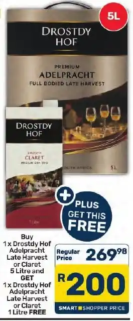Drostdy Hof Adelpracht Late Harvest or Claret