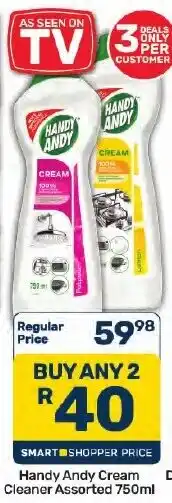 Pick n Pay Hypermarket Handy Andy Cream Cleaner Assorted offer