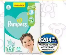 Take 'n Pay Pampers Nappies Active Baby offer