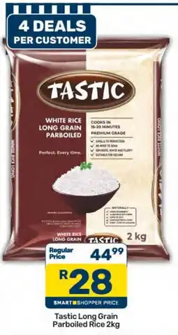 Pick n Pay Hypermarket Tastic Long Grain Parboiled Rice offer