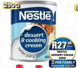 Take 'n Pay Nestle dessert & cooking cream offer