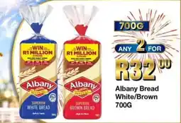 Take 'n Pay Albany Bread White/Brown offer