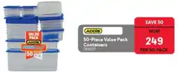 Makro Addis Value Pack Containers offer