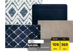 Makro Home Living Bath Mats Assorted offer