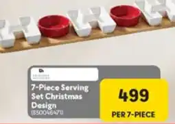 Makro 7-Piece Serving Set Christmas Design offer