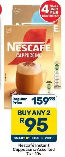 Pick n Pay Hypermarket Nescafé Instant Cappuccino Assorted offer
