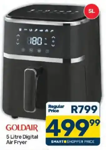 GOLDAIR 5 Litre Digital Air Fryer