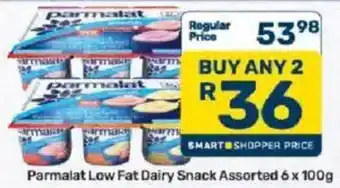 Parmalat Low Fat Dairy Snack Assorted