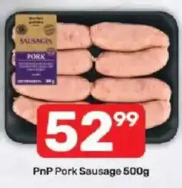 Pick n Pay PnP Pork Sausage offer