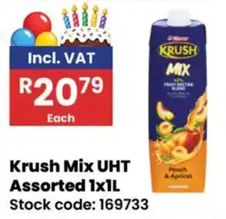 Africa Cash and Carry Krush Mix UHT Assorted offer