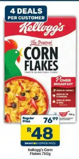 Pick n Pay Kellogg's Corn Flakes offer
