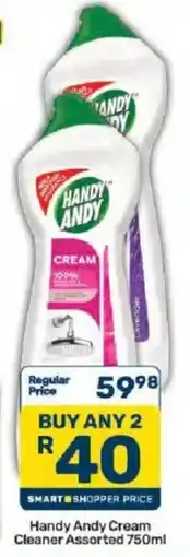 Pick n Pay Handy Andy Cream Cleaner Assorted offer