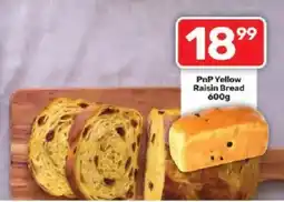 Pick n Pay PnP Yellow Raisin Bread offer