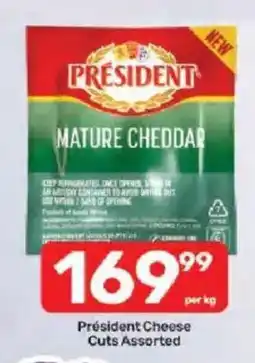 Pick n Pay President Cheese Cuts Assorted offer