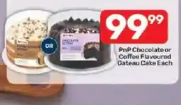Pick n Pay PnP Chocolate or Coffee Flavoured Gateau Cake offer