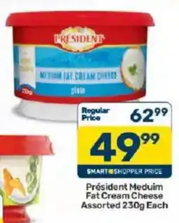 Pick n Pay Président Medium Fat Cream Cheese Assorted offer