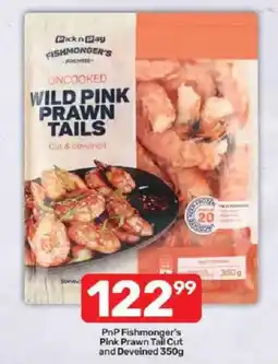Pick n Pay PnP Fishmonger's Pink Prawn Tail Cut and Deveined offer