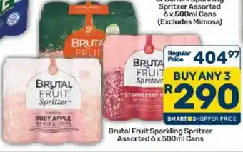 Brutal Fruit Sparkling Spritzer Assorted