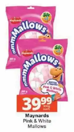 Checkers Maynards Pink & White Mallows offer
