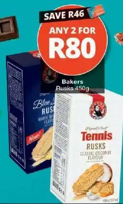 Checkers Bakers Rusks offer