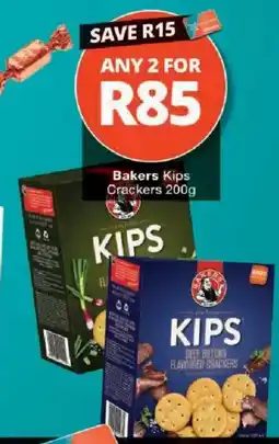 Checkers Bakers Kips Crackers offer
