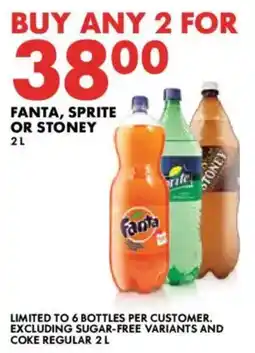 Woolworths Fanta, Sprite or Stoney offer