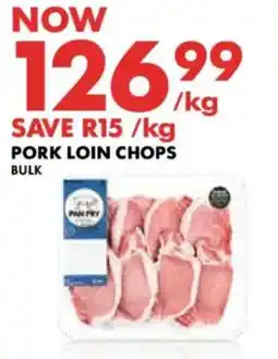 Woolworths Pork Loin Chops Bulk offer