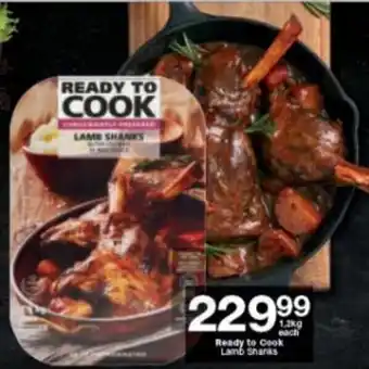 Checkers Ready to Cook Lamb Shanks 1,2kg offer