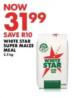 Woolworths White Star Super Maize Meal offer