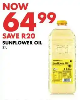 Woolworths Sunflower Oil offer