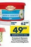 Pick n Pay President - medium fat cream cheese plain offer