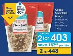 Clicks Clicks - mixed nuts offer