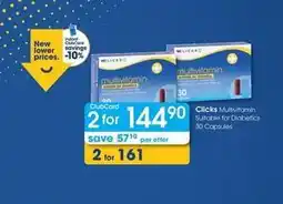 Clicks Clicks - clicks multivitamin offer