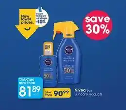 Nivea - sun suncare products
