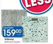 Clicks Safeway - bathroom scales offer