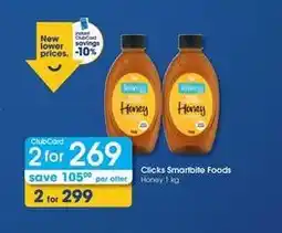 Clicks Clicks - honey offer