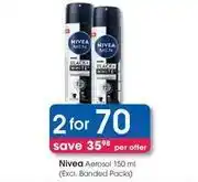 Clicks Nivea - aerosol offer