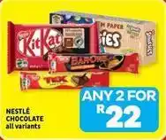 Usave Nestlé - nestlé chocolate offer