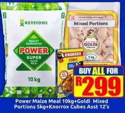 Three Star Cash and Carry Power Super Maize Meal offer